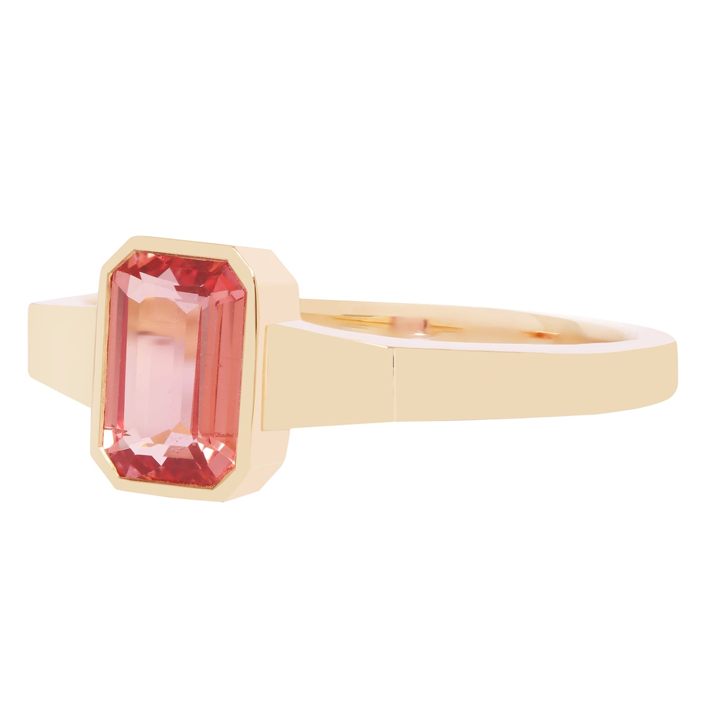 Sunset Sapphire Ring