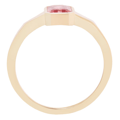 Sunset Sapphire Ring