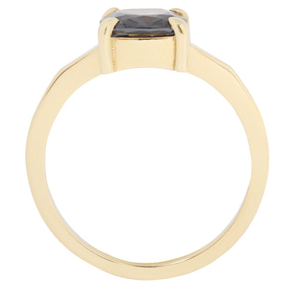 Dark Indigo Spinel Ring