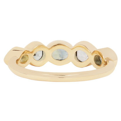 Azure Sapphire Stacking Band