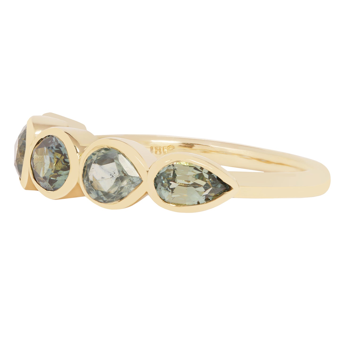 Azure Sapphire Stacking Band