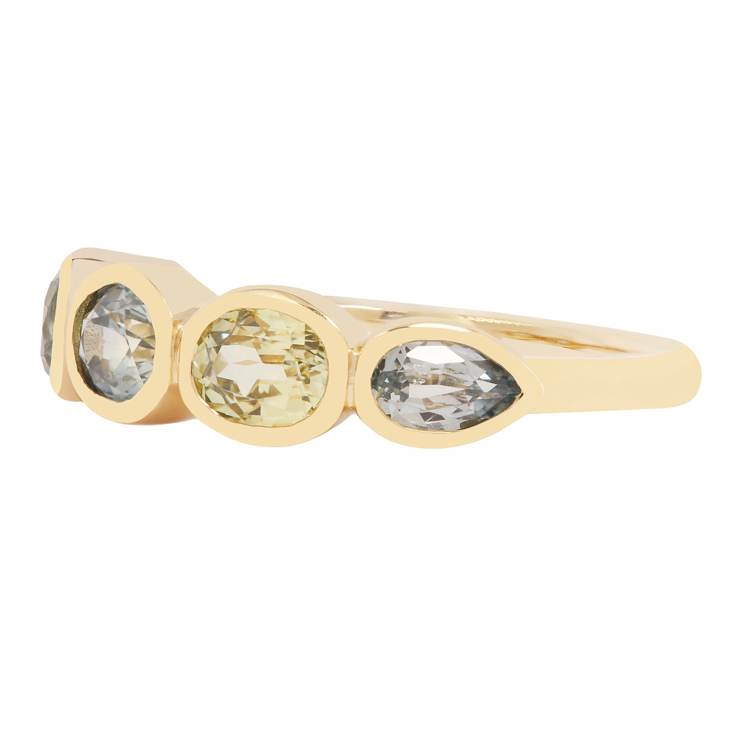 Blue Tides Sapphire Stacking Band