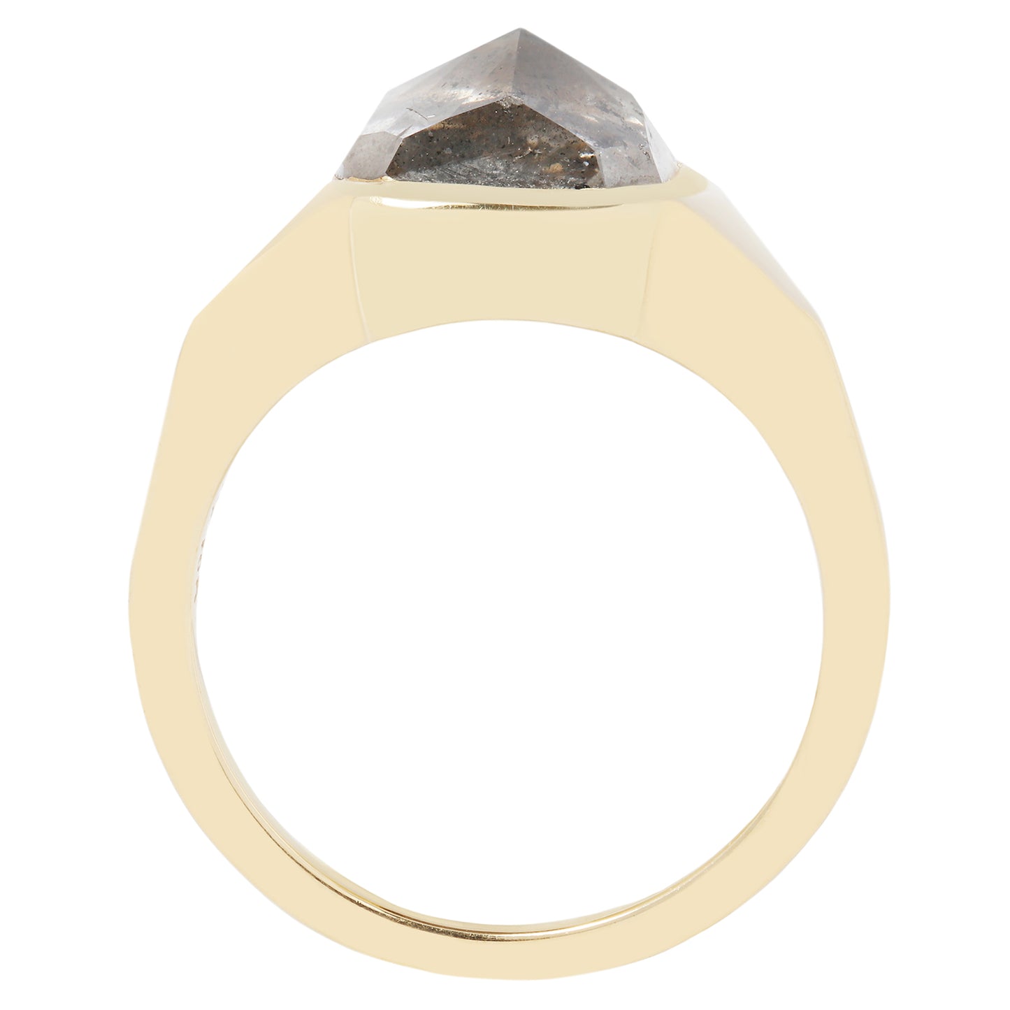 Stardust Diamond Signet Ring