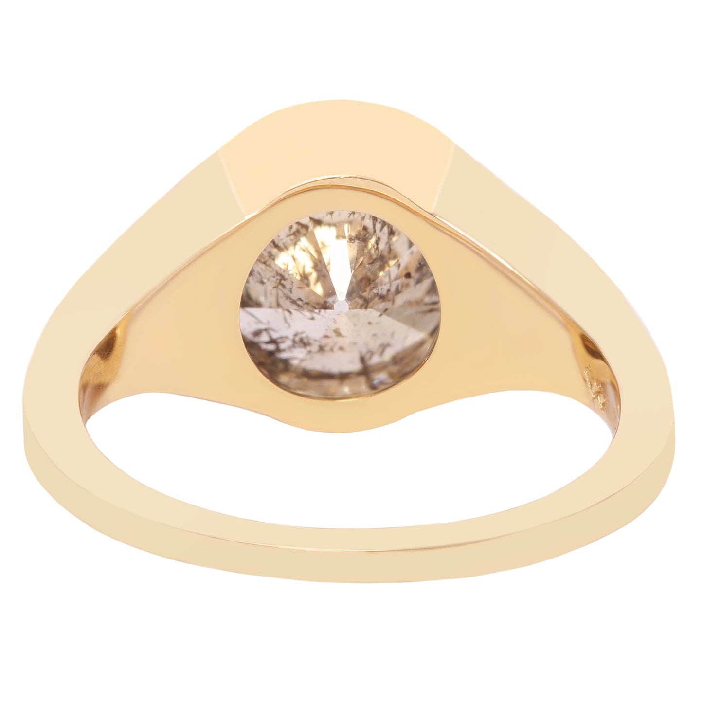 Speckled Moon Signet Ring