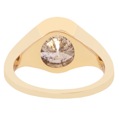 Speckled Moon Signet Ring