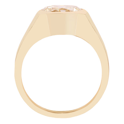 Diamond Beacon Signet Ring