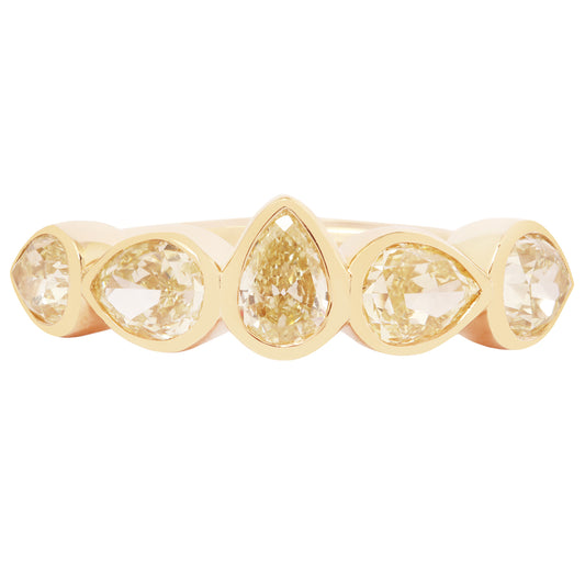 Sunshine Diamond Stacking Band