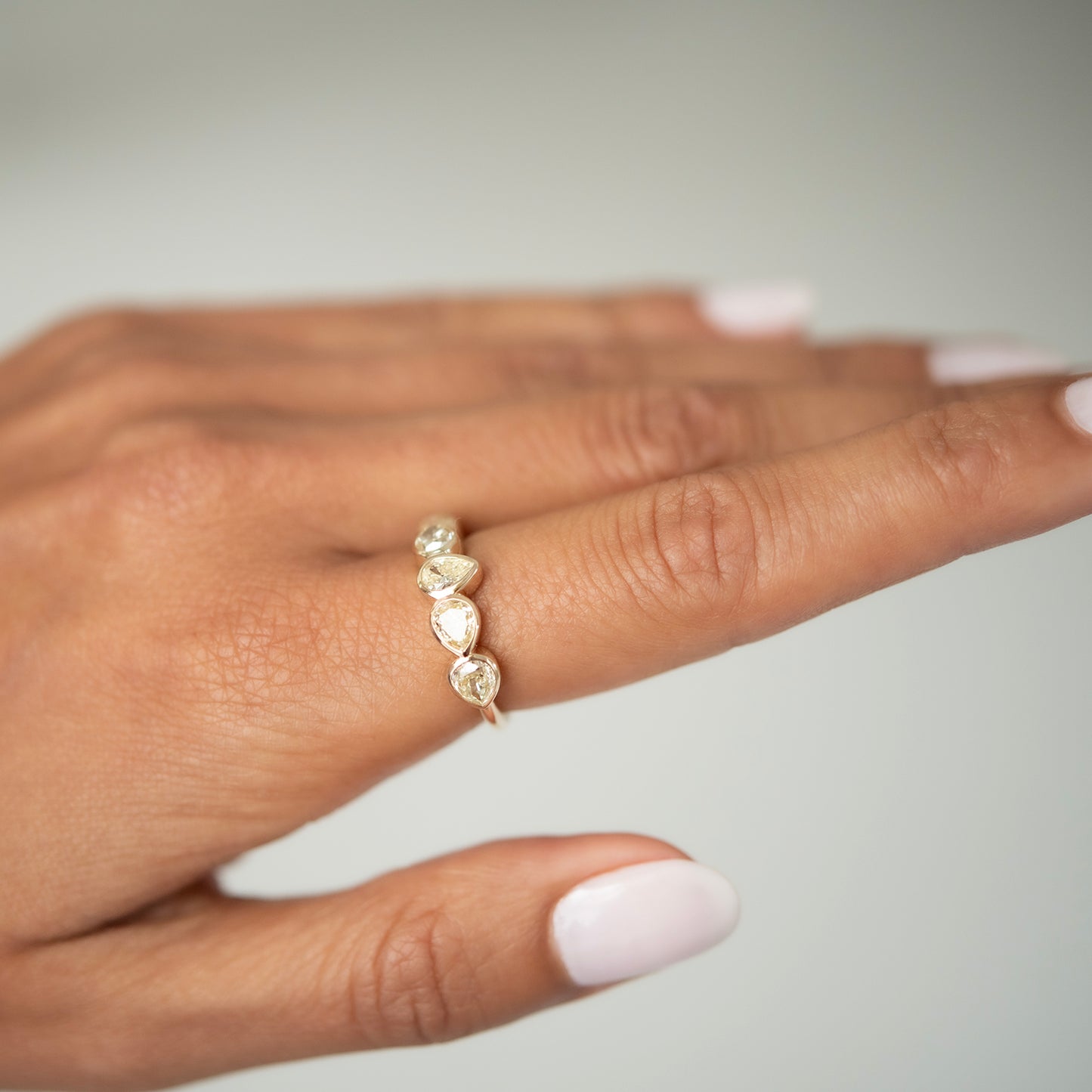 Sunshine Diamond Stacking Band