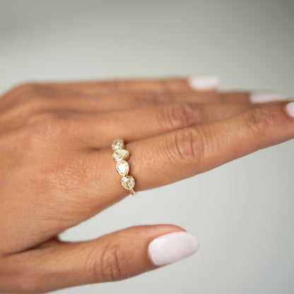 Sunshine Diamond Stacking Band