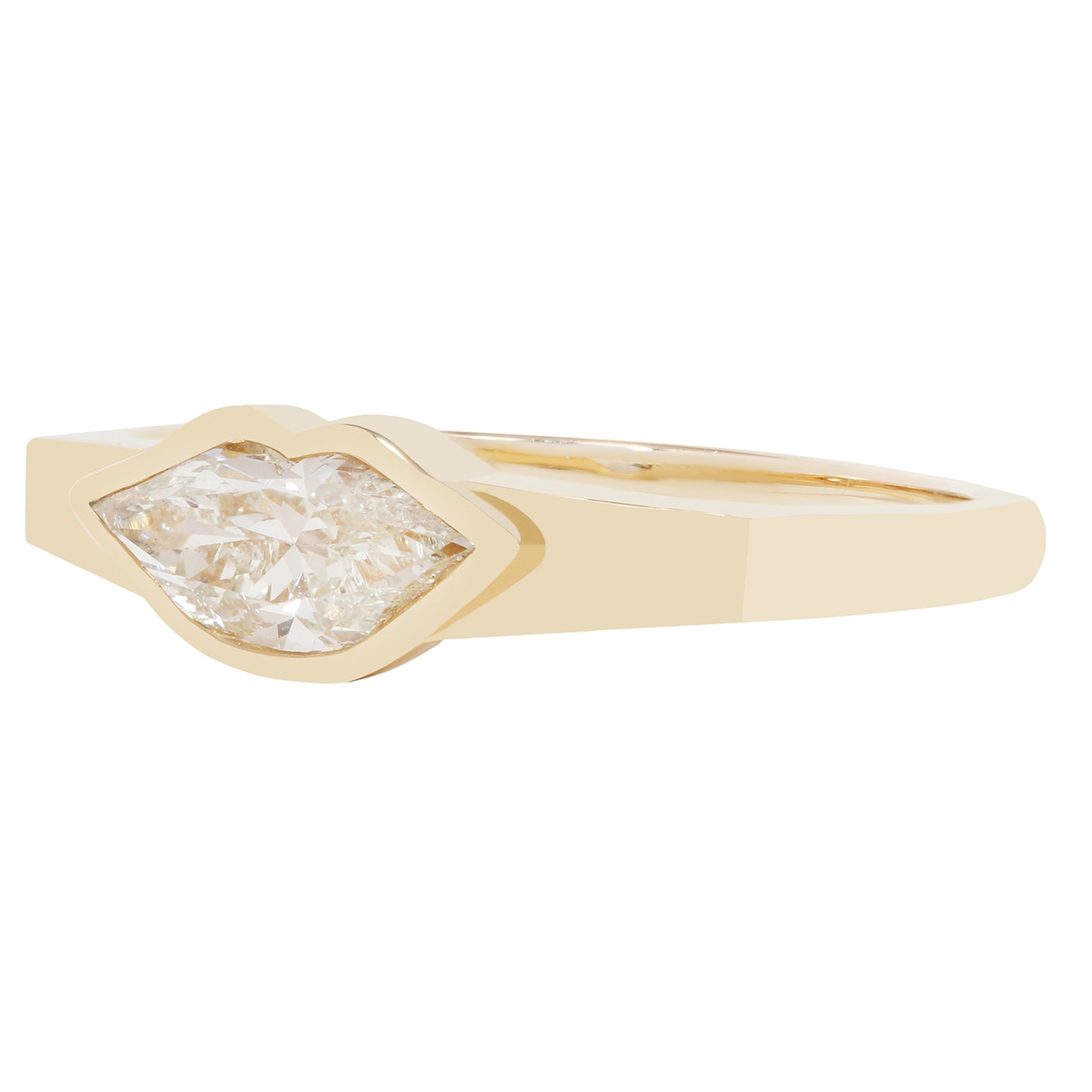 Diamond Lips Ring