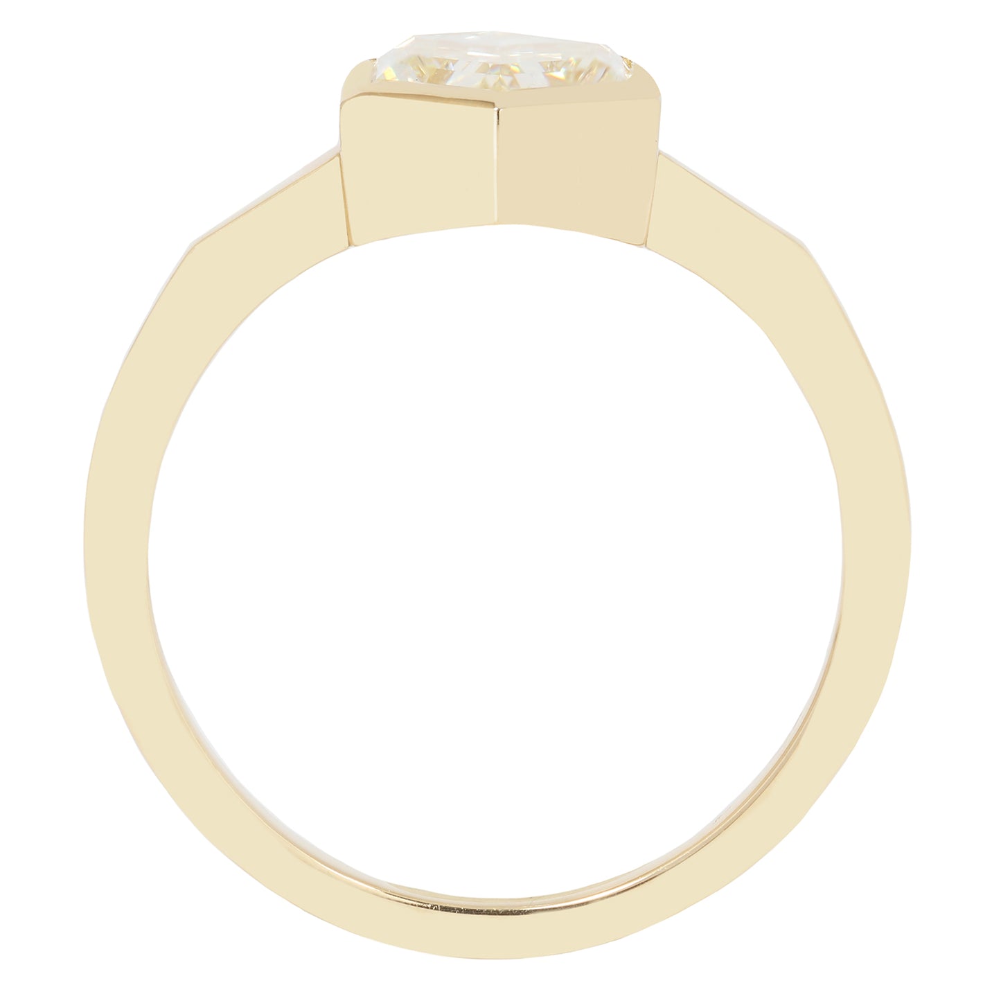 Keystone Diamond Ring