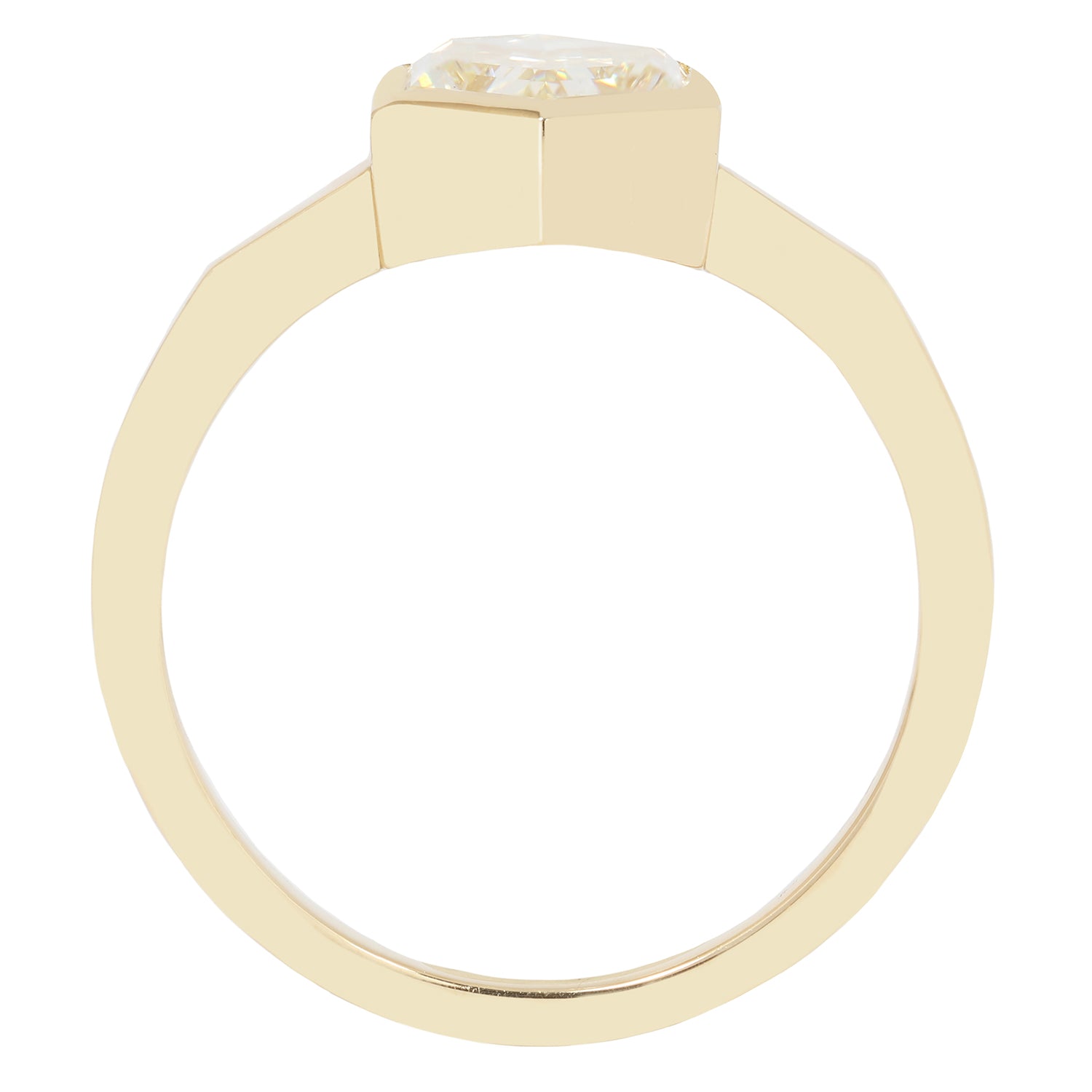 Keystone Diamond Ring
