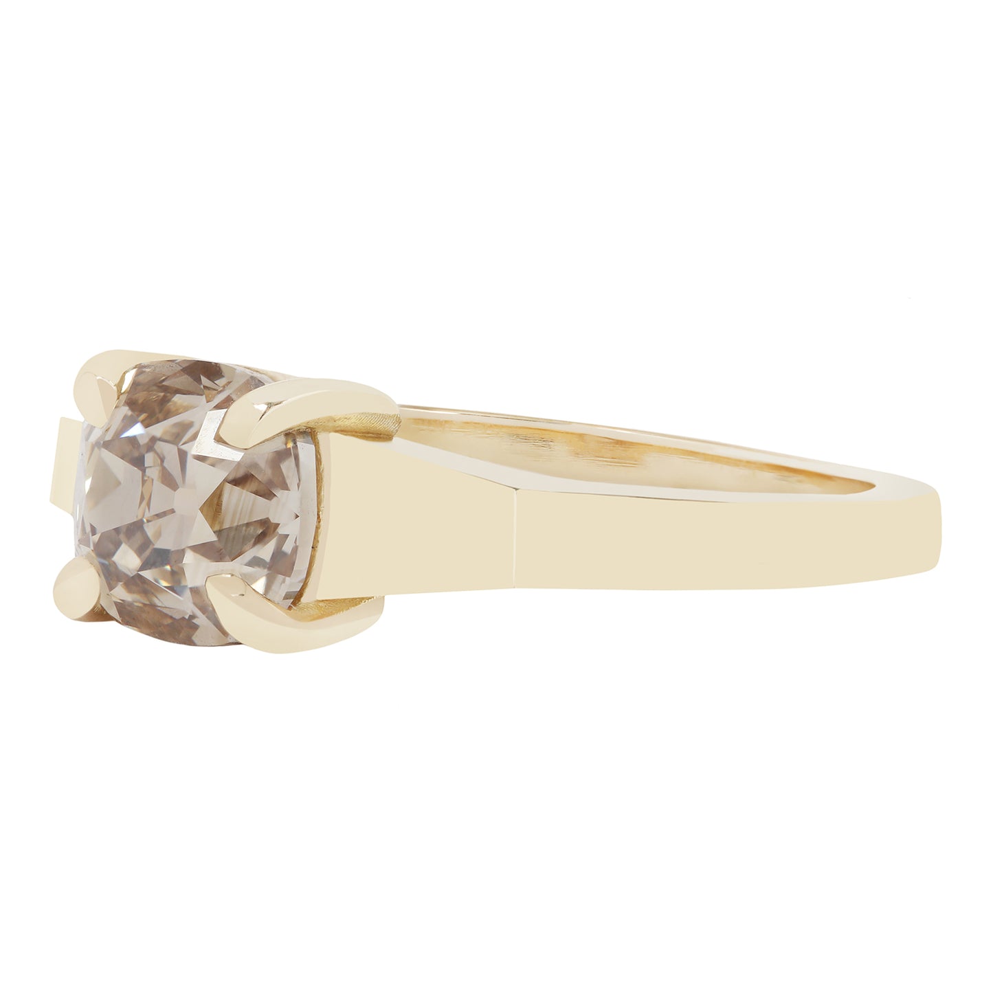 Champagne Diamond Mirage Ring