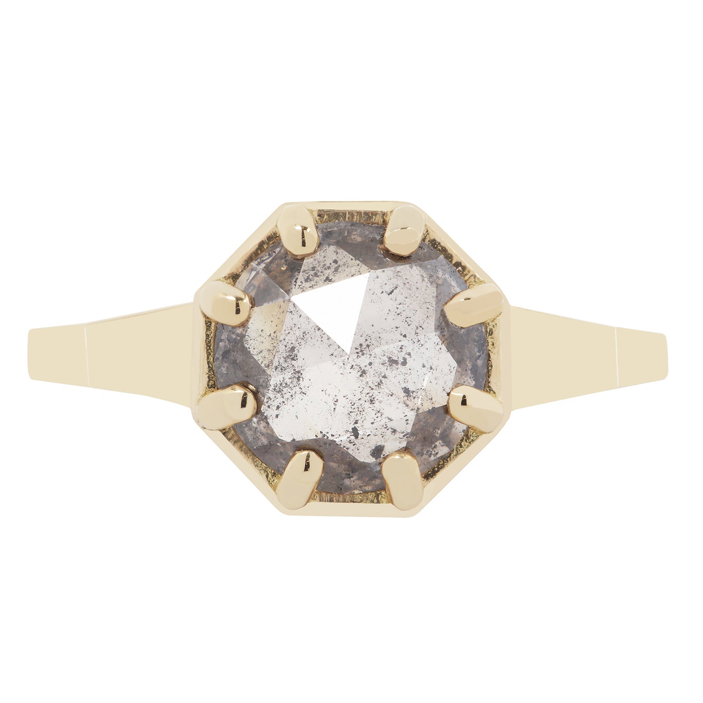 Galaxy Diamond Octagon Ring