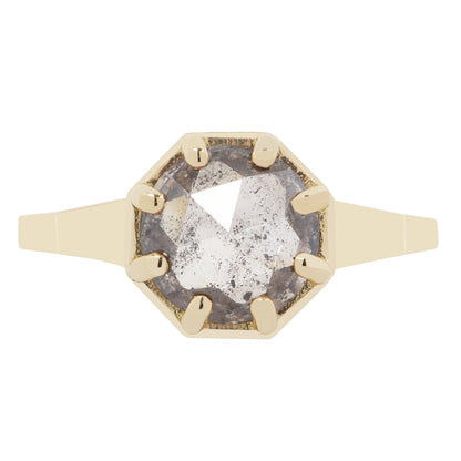 Galaxy Diamond Octagon Ring