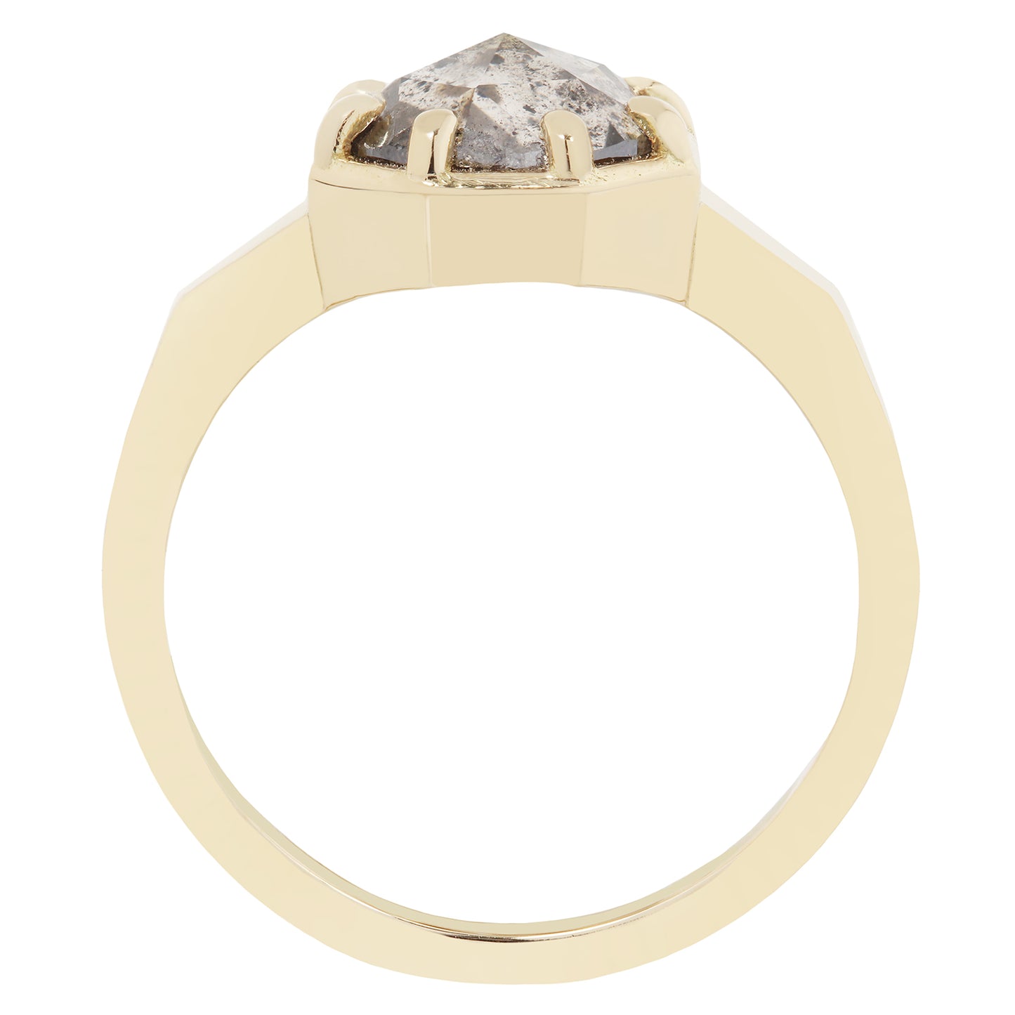 Galaxy Diamond Octagon Ring