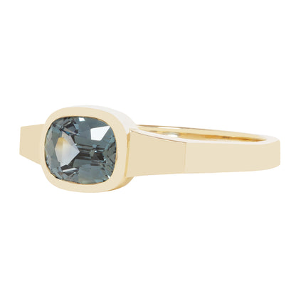 Ocean Blue Sapphire Mojave Ring