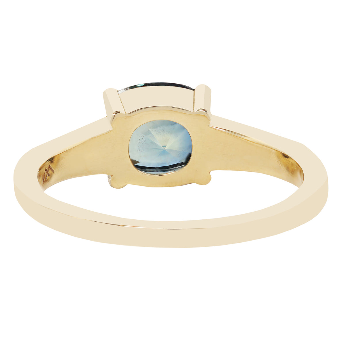 Verdant Bloom Sapphire Mirage Ring