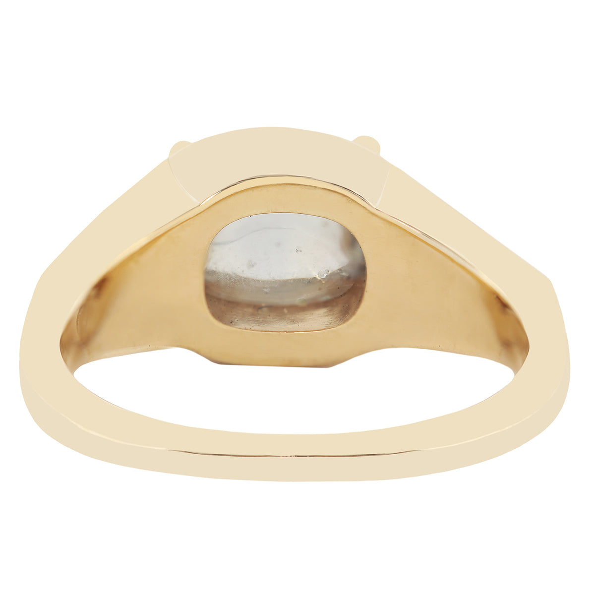 Glacial Sapphire Empire Ring
