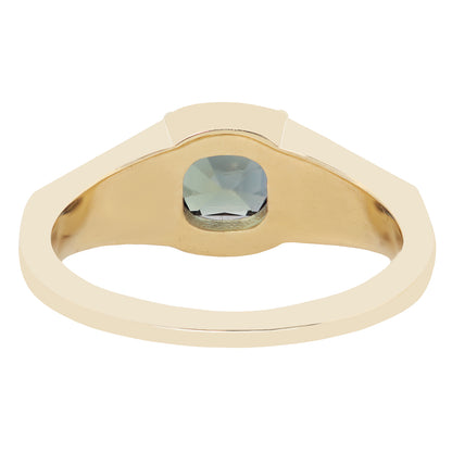 Deep Blue Sapphire Empire Ring