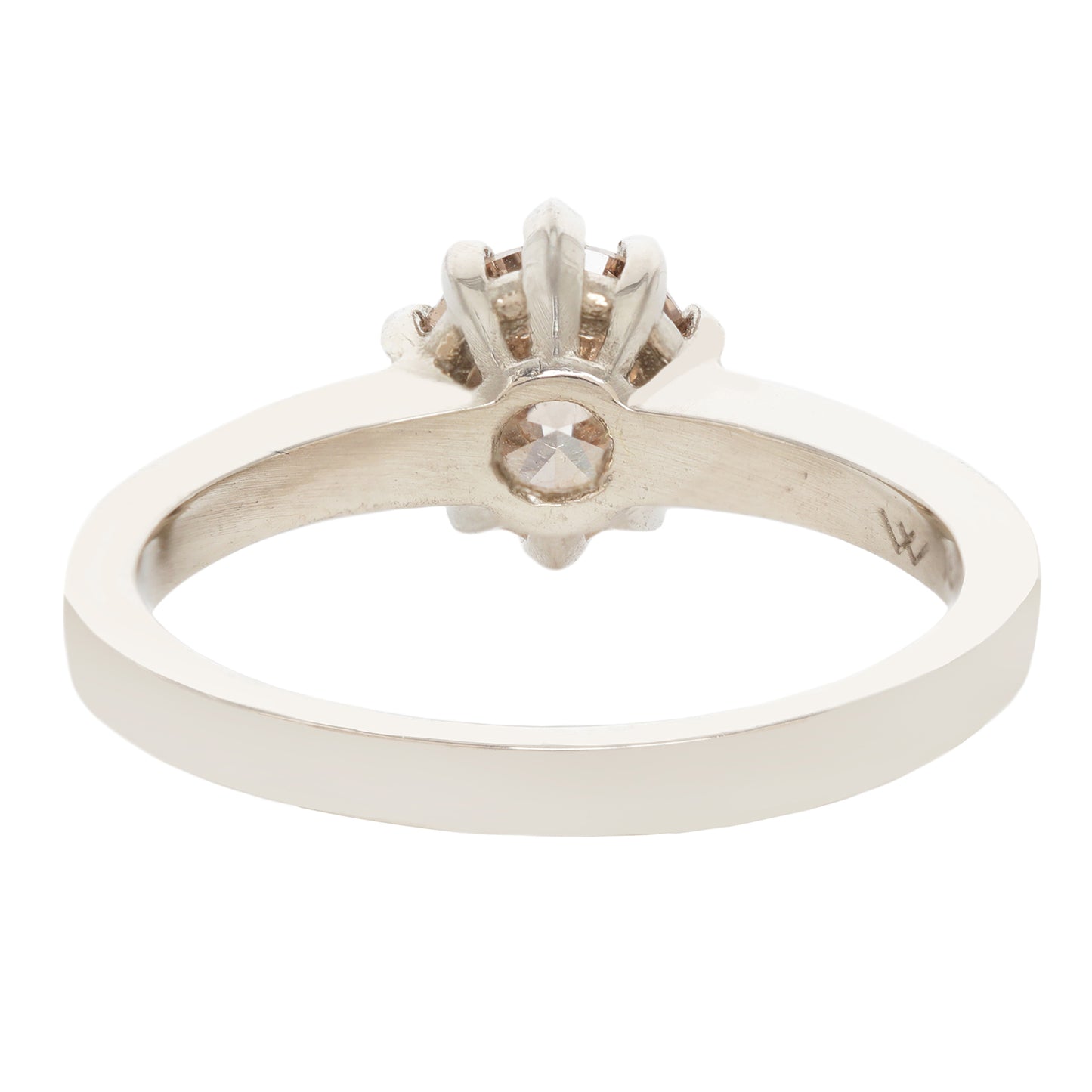 Champagne Diamond Soirée Ring