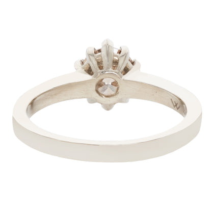 Champagne Diamond Soirée Ring