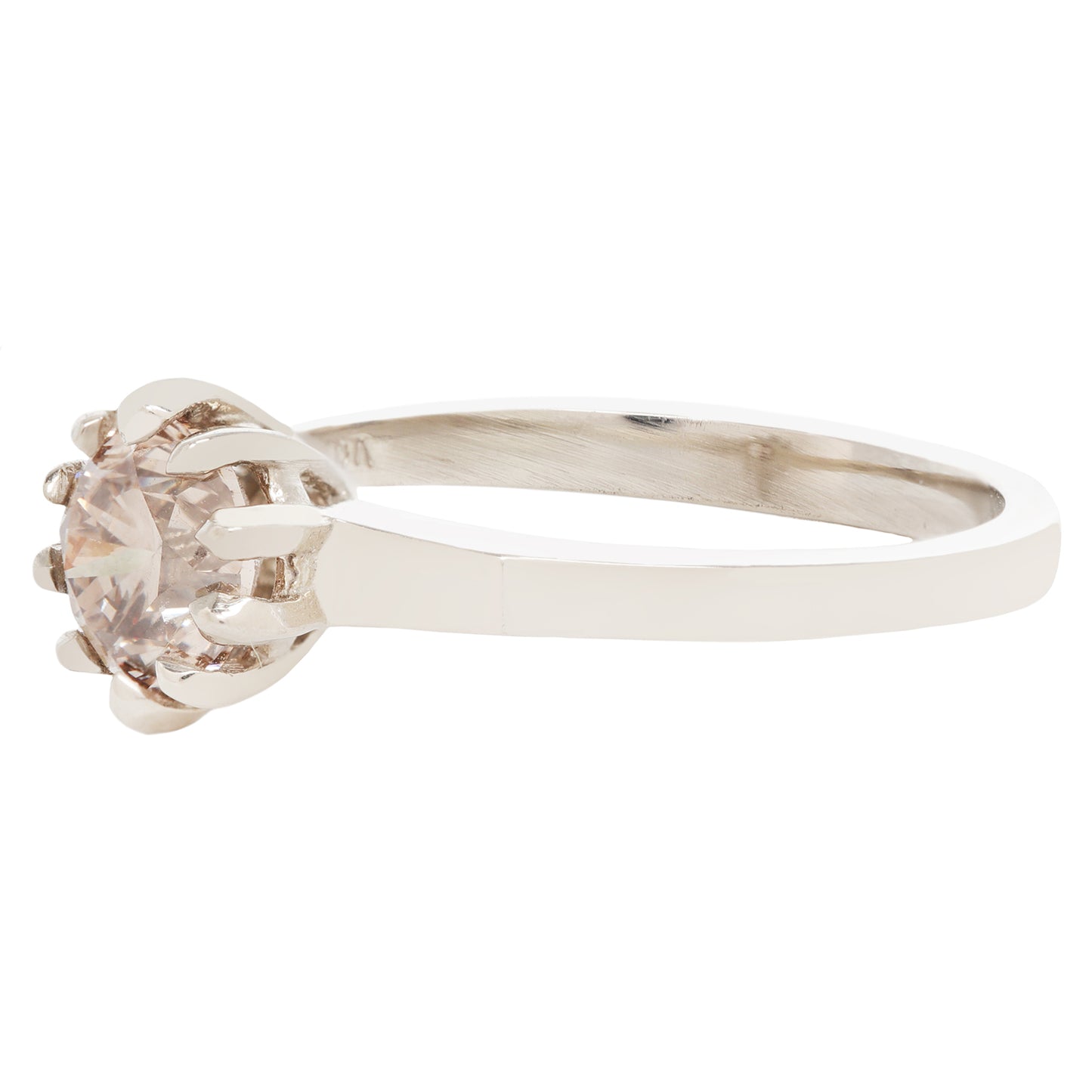 Champagne Diamond Soirée Ring