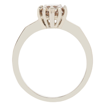 Champagne Diamond Soirée Ring