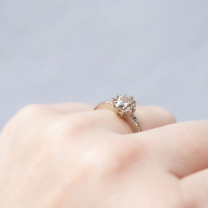 Champagne Pavé Diamond Soireé Ring