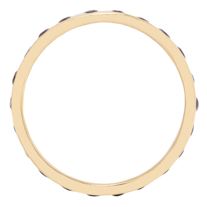 Dark Blue Sapphire Eternity Band