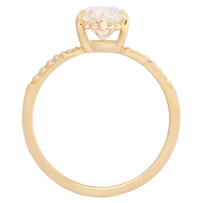 Old Euro Diamond Evergreen Solitaire