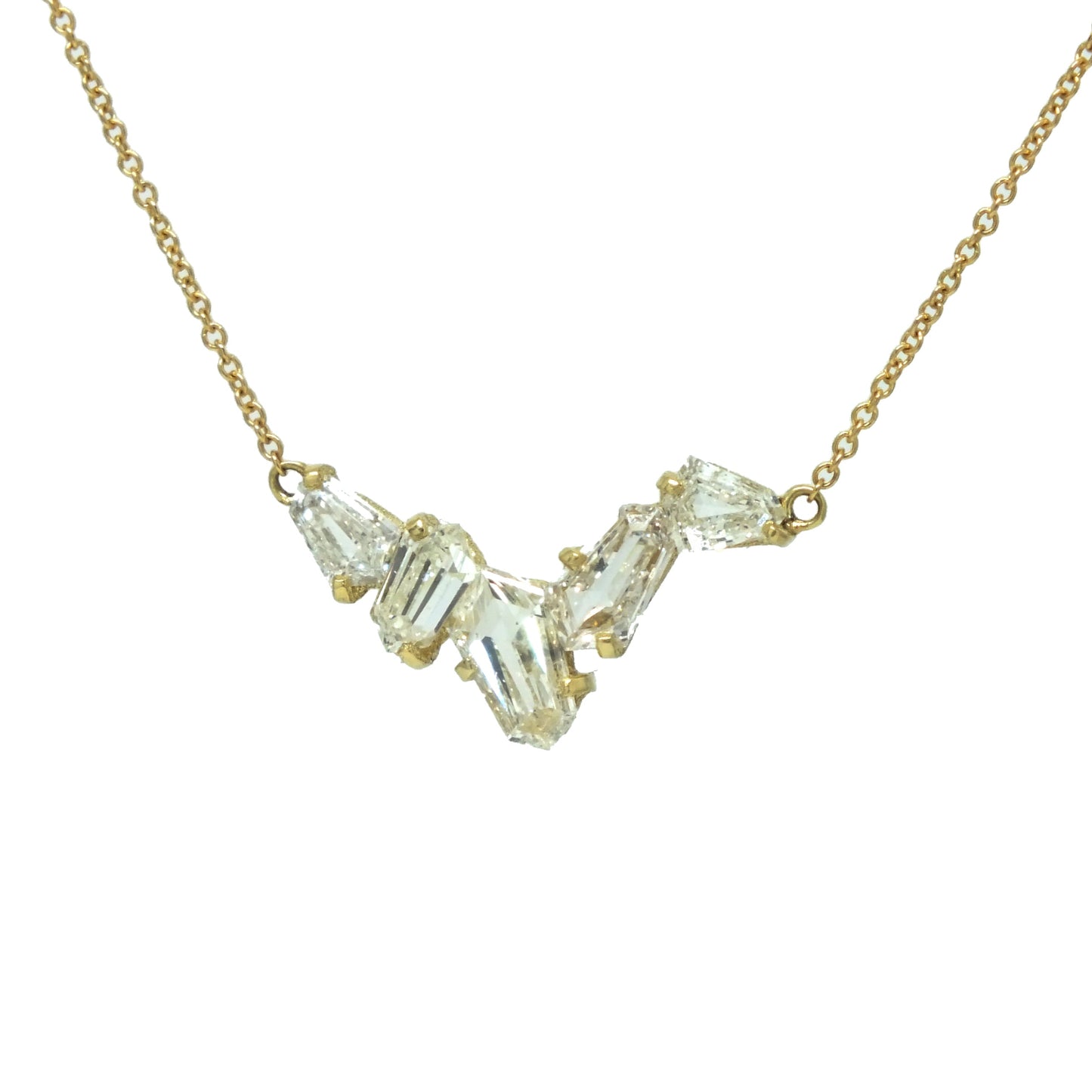 Faultline Diamond Necklace