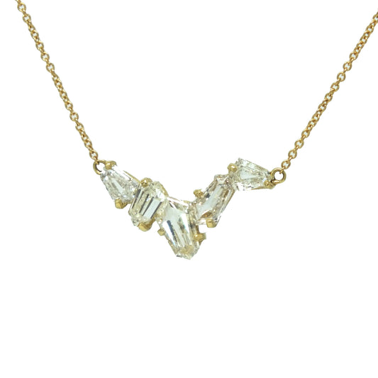Faultline Diamond Necklace