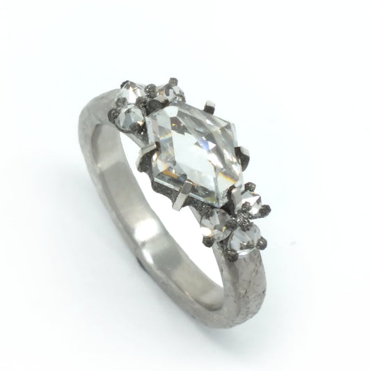 Starlight Diamond Cluster Ring
