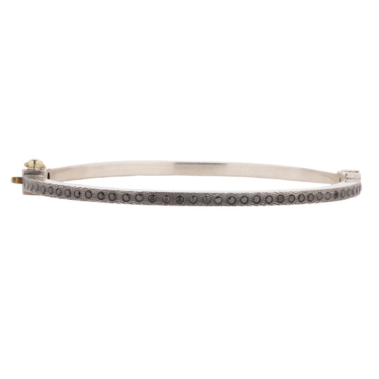 Adam Black Diamond Bangle