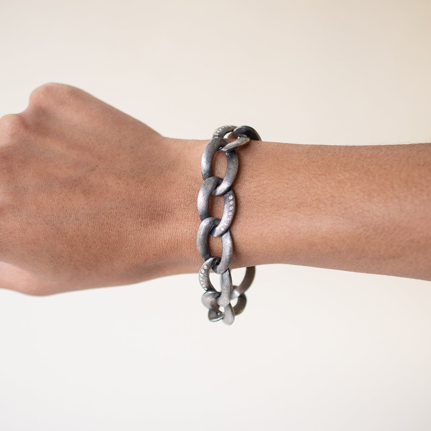 Alicia Diamond Link Bracelet