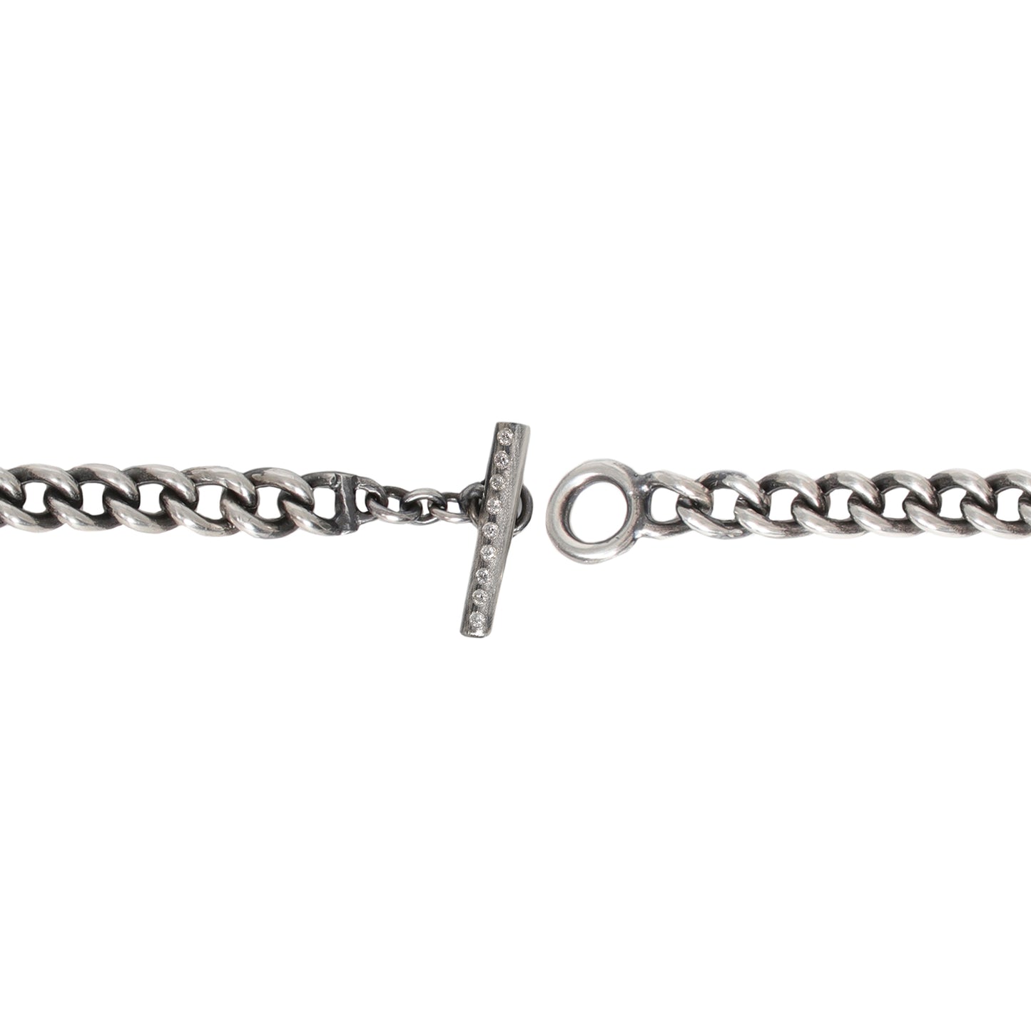 Diamond Trio Curb Link Bracelet