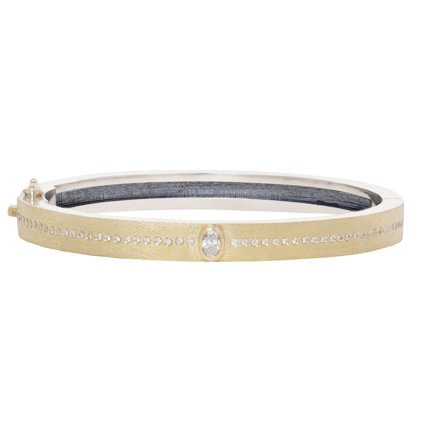 Junia Plus 6mm White Diamond Bangle