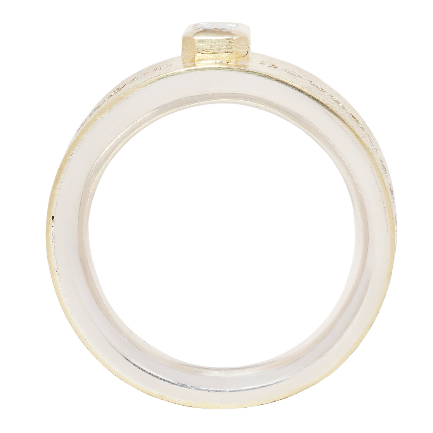 Junia Plus 6mm White Diamond Ring