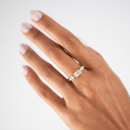 The Escalier Diamond Ring