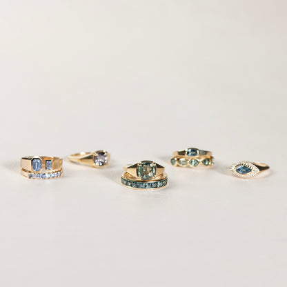 Green Lagoon Empire Ring