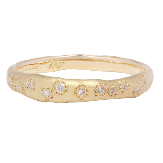 Encrusted Diamond Band