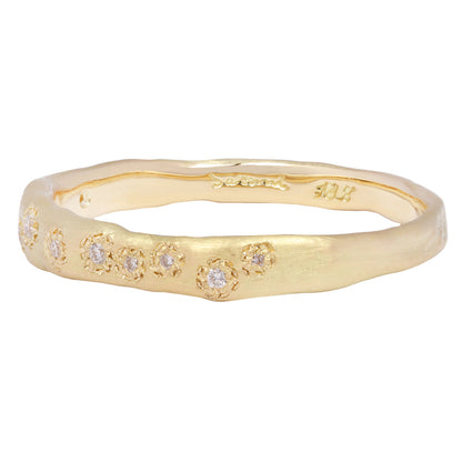 Encrusted Diamond Band