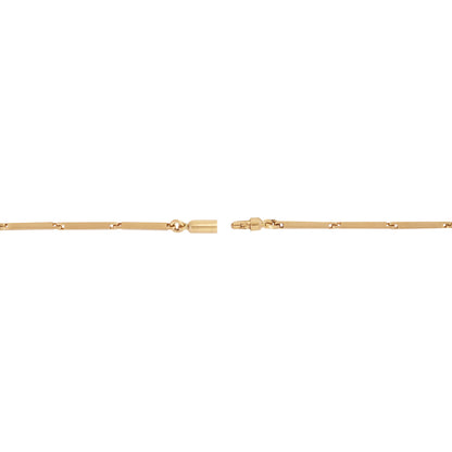 Lightweight Bar Chain Necklace