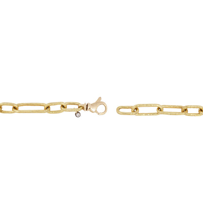 Diamond Noir Link Bracelet