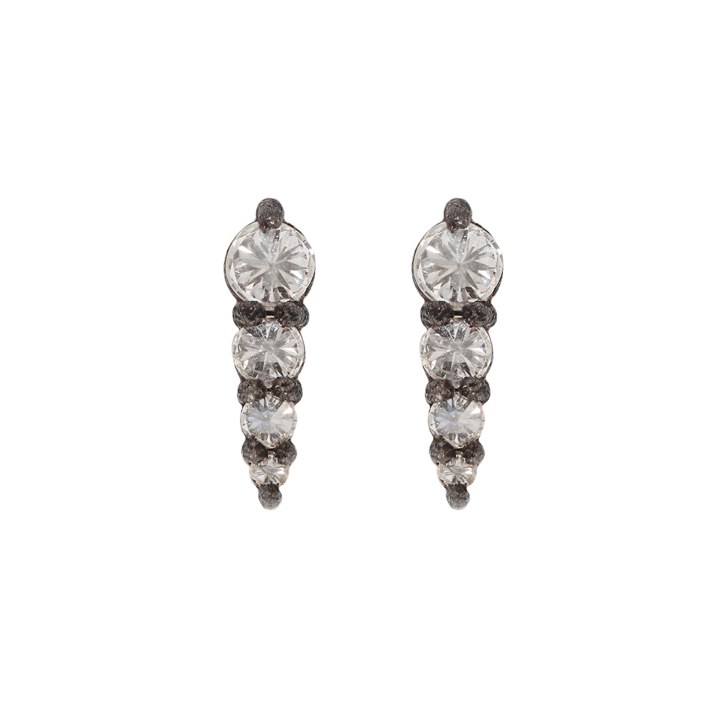 Graduated Diamond Studs