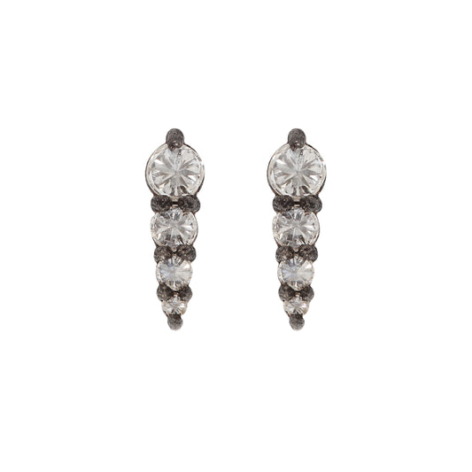 Graduated Diamond Studs