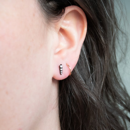 Graduated Diamond Studs