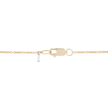 Baguette Beam Diamond Necklace