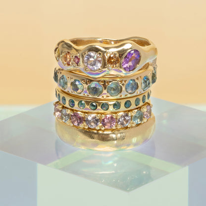 Sunset Pointer Ring